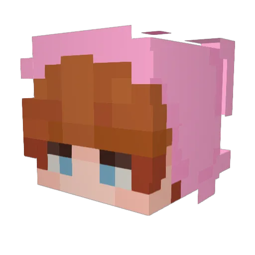 KrisTheLightner5 Minecraft avatar head, 3D render