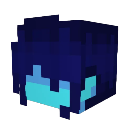 Kris_1987 Minecraft avatar head, 3D render