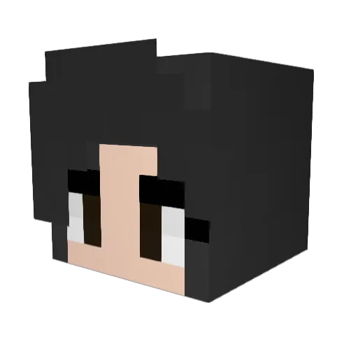 Kris_Jenner Minecraft avatar head, 3D render