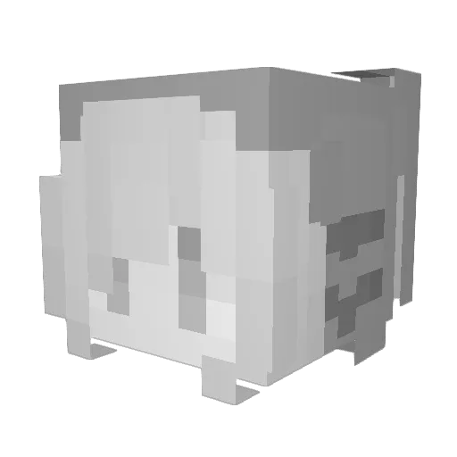Kris_Kris Minecraft avatar head, 3D render