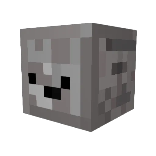 Kris_Luna Minecraft avatar head, 3D render