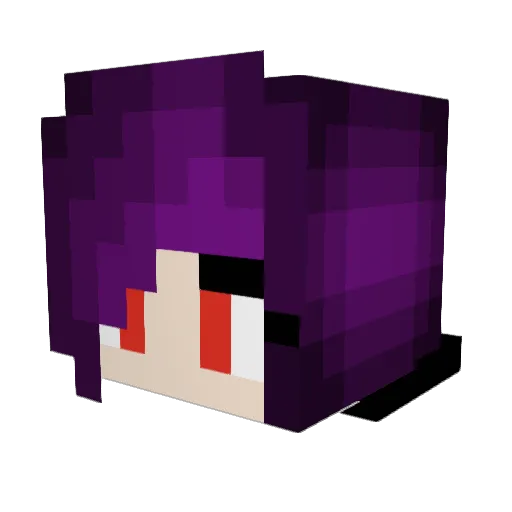 Kris_Shadowspell Minecraft avatar head, 3D render