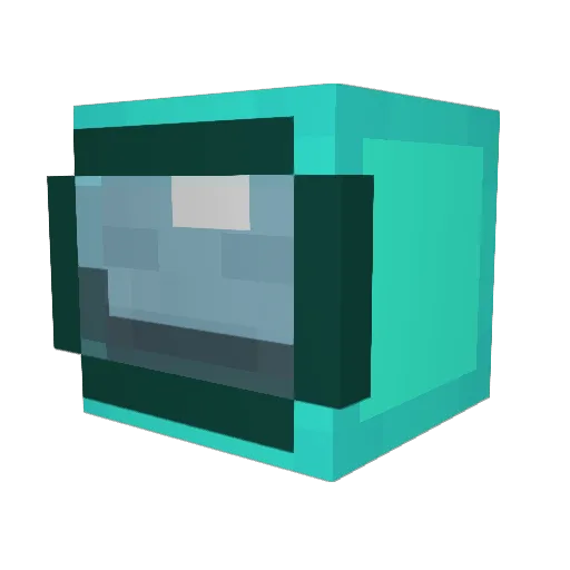 Krish_Bissh Minecraft avatar head, 3D render