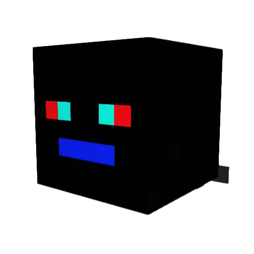 Krishy10 Minecraft avatar head, 3D render