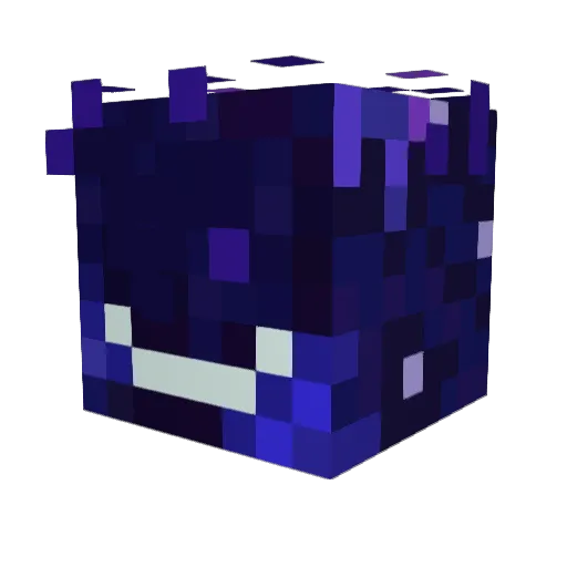Kriskirei Minecraft avatar head, 3D render