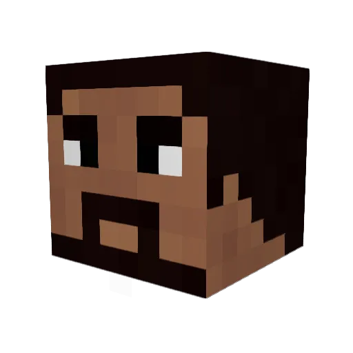 Krissd_ Minecraft avatar head, 3D render