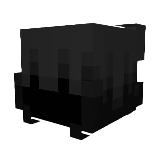 Krissy0712 Minecraft avatar head, 3D render