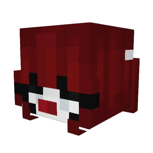 Krista82488 Minecraft avatar head, 3D render