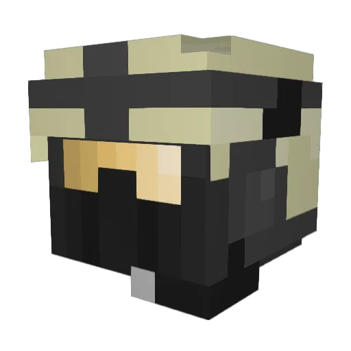 KristianCraftia Minecraft avatar head, 3D render