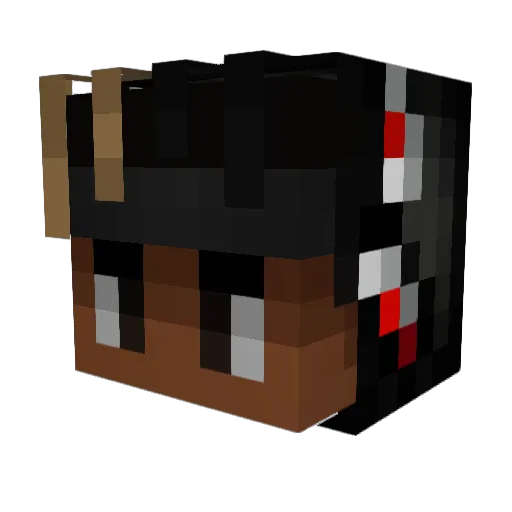 Kristiano_10 Minecraft avatar head, 3D render