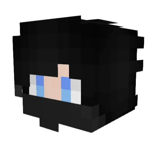 Kristopher142 Minecraft avatar head, 3D render