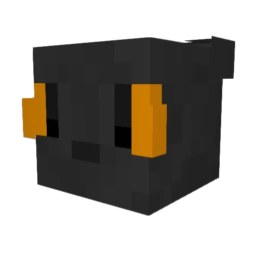Kristurn Minecraft avatar head, 3D render