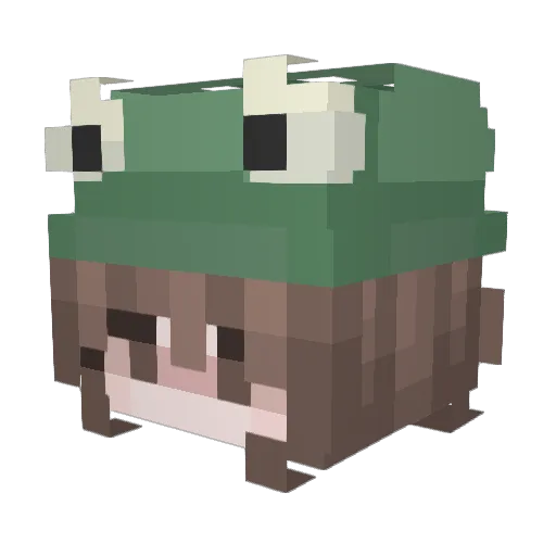 Kristy_Kream Minecraft avatar head, 3D render