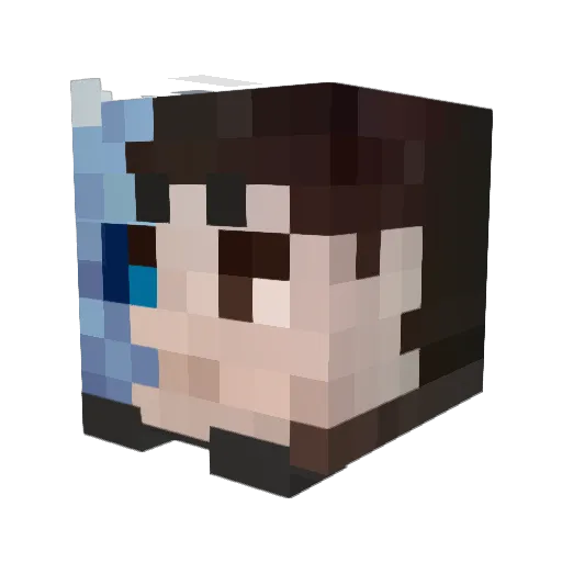 Krisztian92 Minecraft avatar head, 3D render