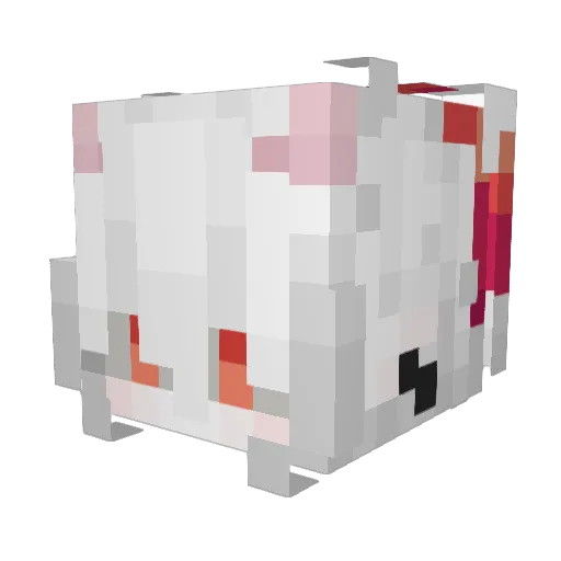 KroLe1 Minecraft avatar head, 3D render