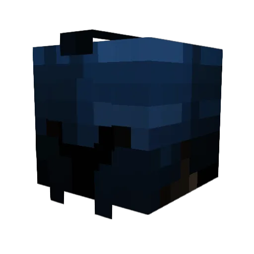 KroSmoz Minecraft avatar head, 3D render