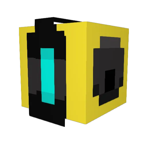 Krobus93 Minecraft avatar head, 3D render