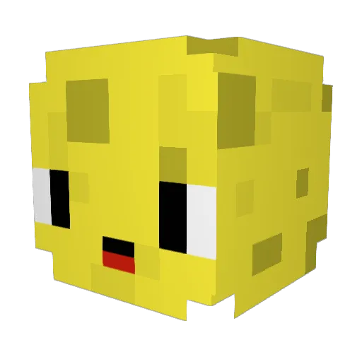Krokerkile Minecraft avatar head, 3D render