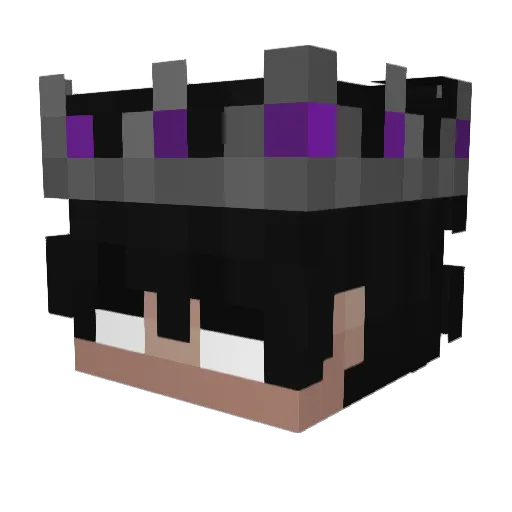 Kronic72 Minecraft avatar head, 3D render
