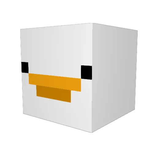 KronicJinx Minecraft avatar head, 3D render