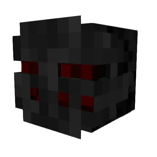 Kronical0 Minecraft avatar head, 3D render