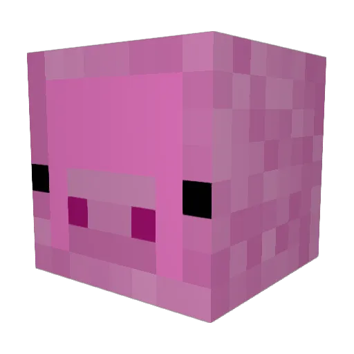 KroniicaL Minecraft avatar head, 3D render