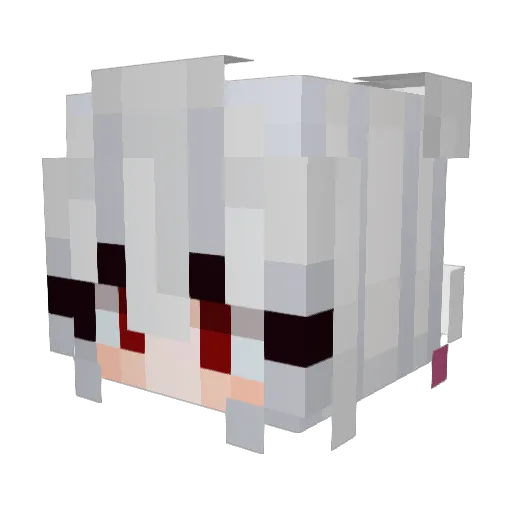 Kronkioh88 Minecraft avatar head, 3D render