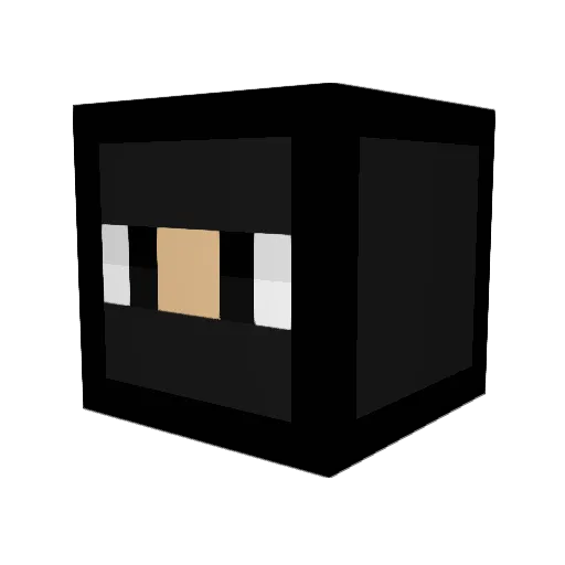 Kronnos11 Minecraft avatar head, 3D render