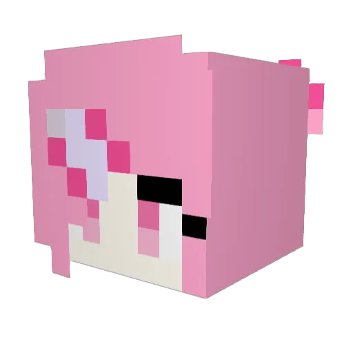 KronoasH Minecraft avatar head, 3D render