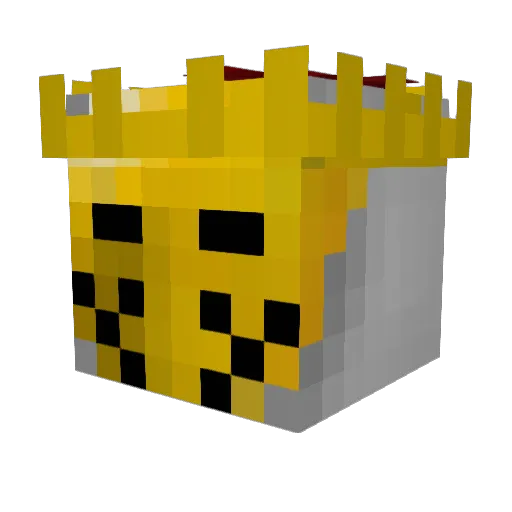 Kronosphere77 Minecraft avatar head, 3D render