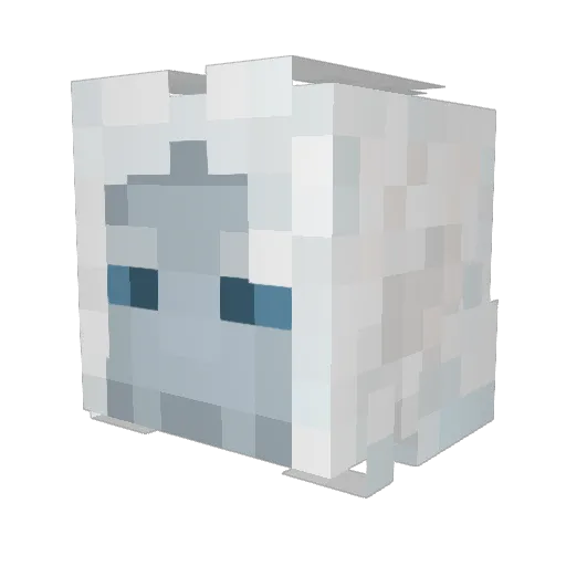Kronspire Minecraft avatar head, 3D render
