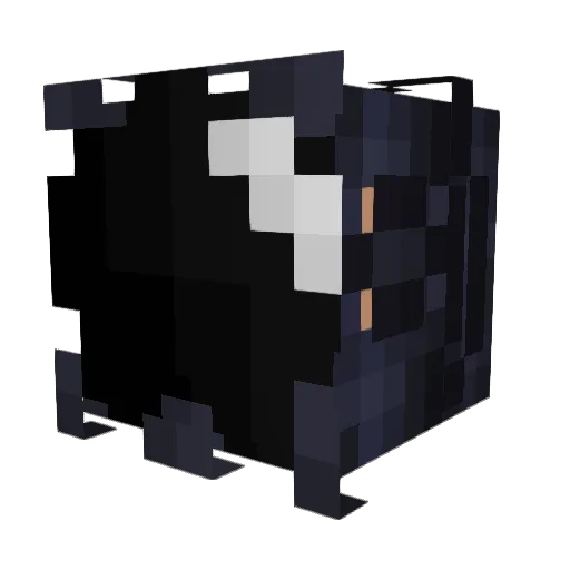 Kroonnii Minecraft avatar head, 3D render