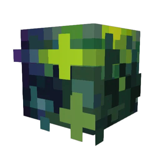 Krowvax Minecraft avatar head, 3D render