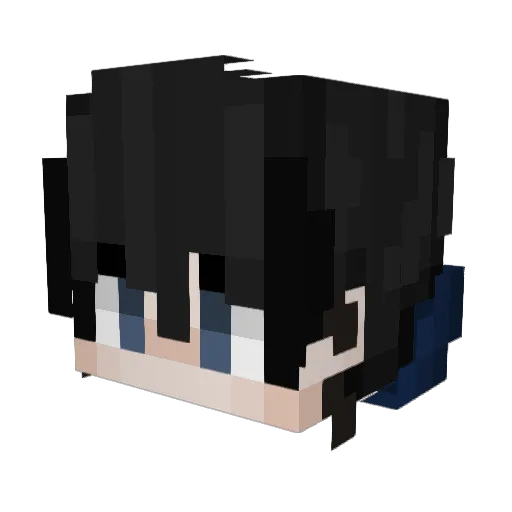Krstertekin Minecraft avatar head, 3D render