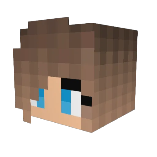 KruemmelTiger Minecraft avatar head, 3D render