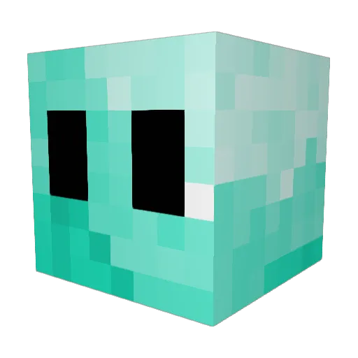 Kruiza72 Minecraft avatar head, 3D render