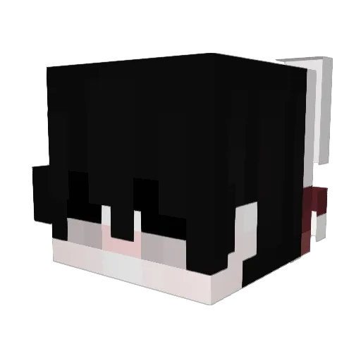 Krumelis2 Minecraft avatar head, 3D render