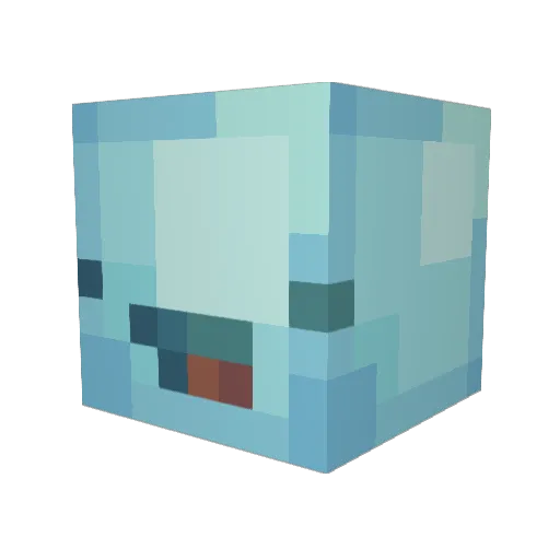 Krumpel929 Minecraft avatar head, 3D render