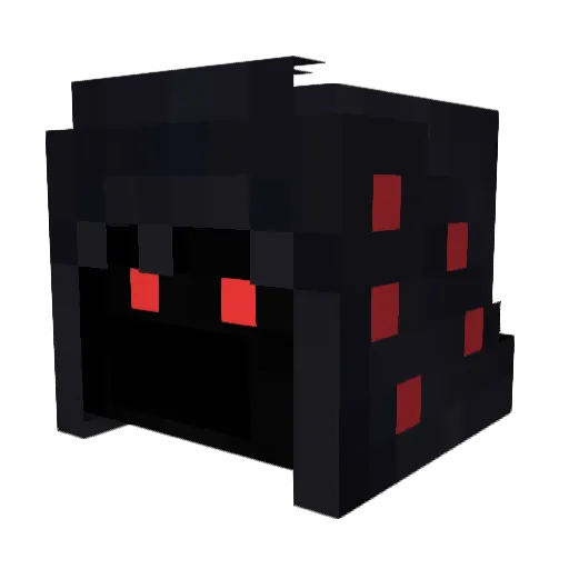 KrustyQueer Minecraft avatar head, 3D render