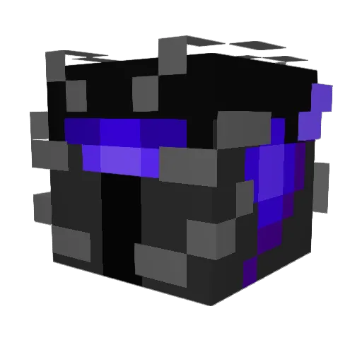 Kruton_ Minecraft avatar head, 3D render