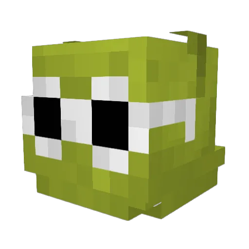 KrxzzyyKvin Minecraft avatar head, 3D render