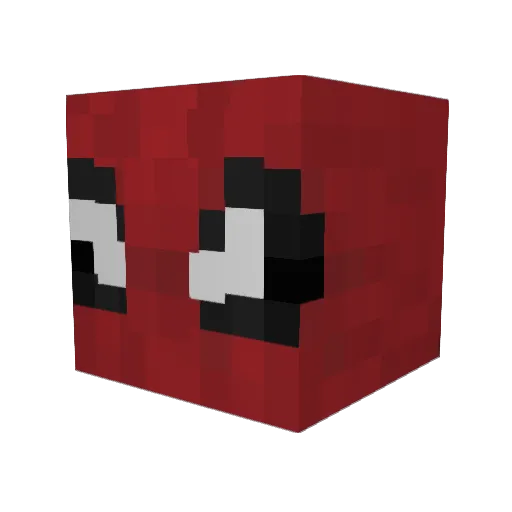 Krygg15 Minecraft avatar head, 3D render