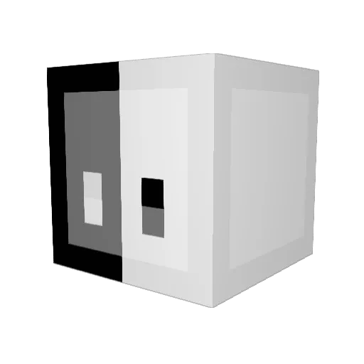Kryism Minecraft avatar head, 3D render