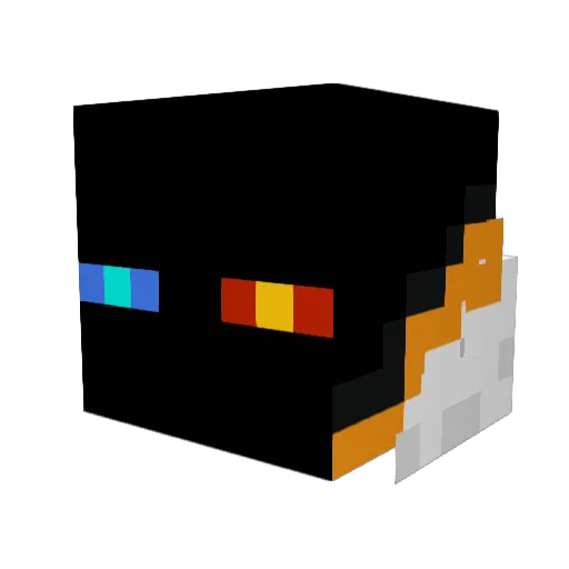 Krynn72 Minecraft avatar head, 3D render