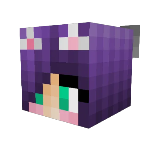 Krynsyn Minecraft avatar head, 3D render