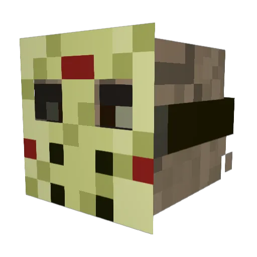 KryptekShadows Minecraft avatar head, 3D render