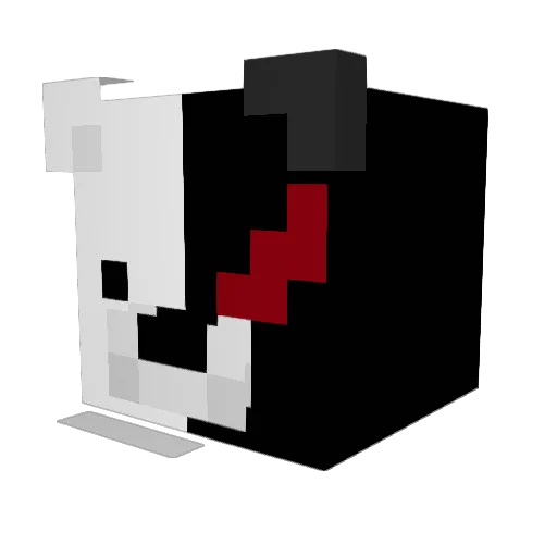 Kryptsy Minecraft avatar head, 3D render