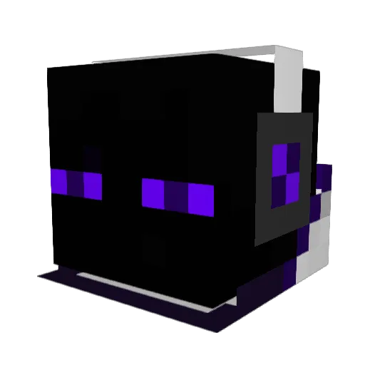 Krysic_ Minecraft avatar head, 3D render