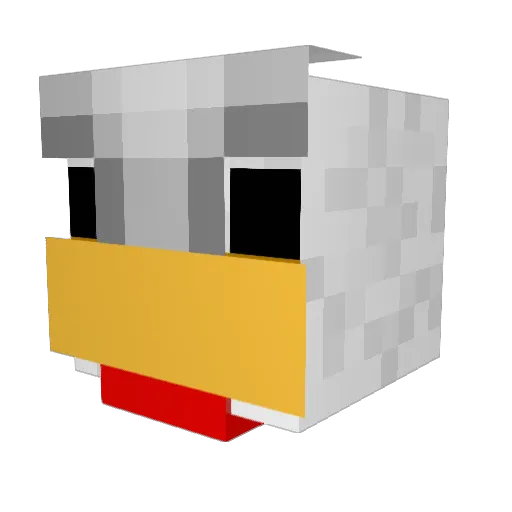 Krystian8487 Minecraft avatar head, 3D render