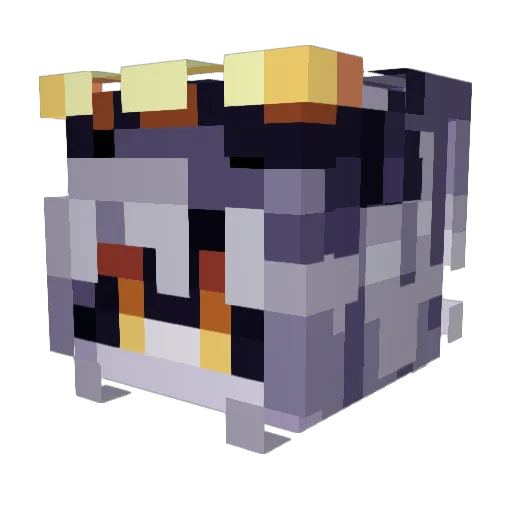 Krystian_2011 Minecraft avatar head, 3D render